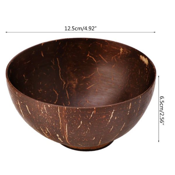 12.5cm x 6.5cm wooden bowl