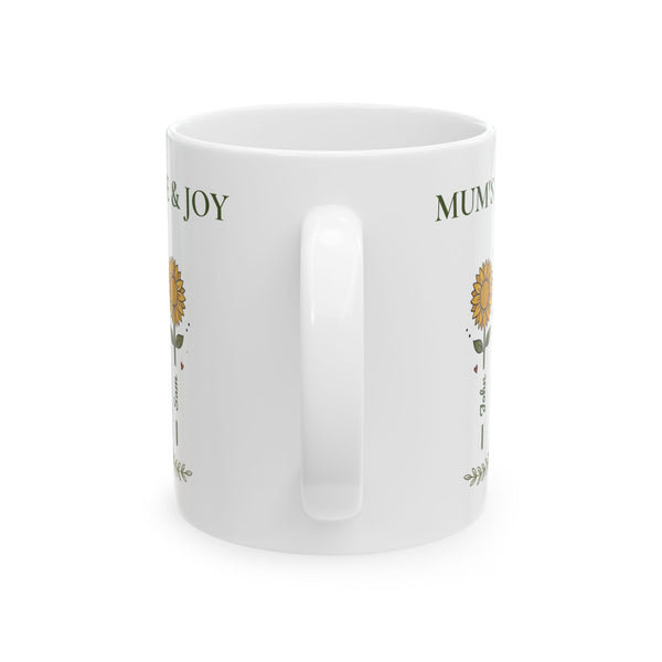 Mum’s Pride & Joy Sunflower Ceramic Mug