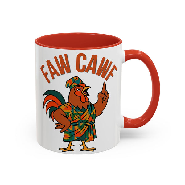 Faw Cawf Rooster Mug