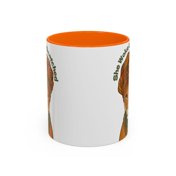 She Woke Up Snatched Lioness Mug