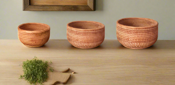 Rattan Fruit Basket