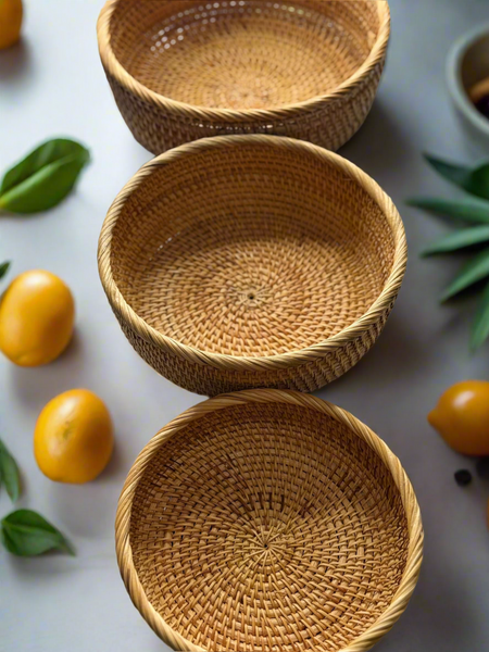 Rattan Fruit Basket