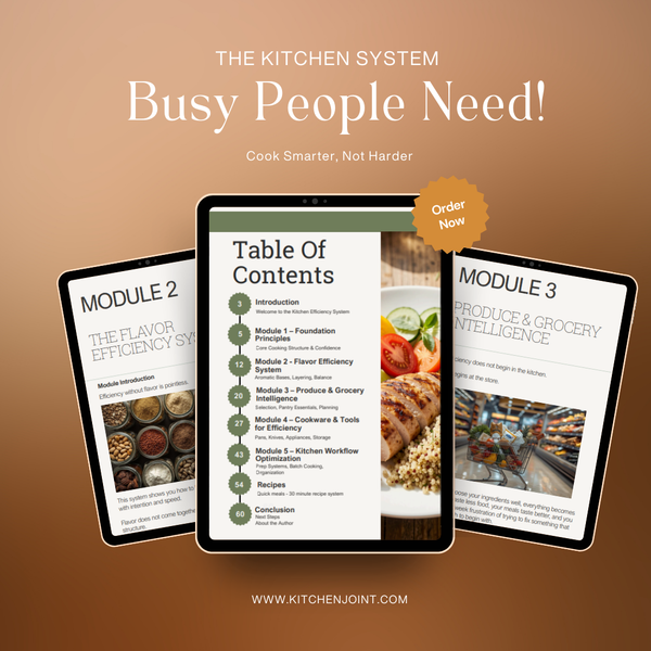 The Efficient Kitchen Blueprint E-Book
