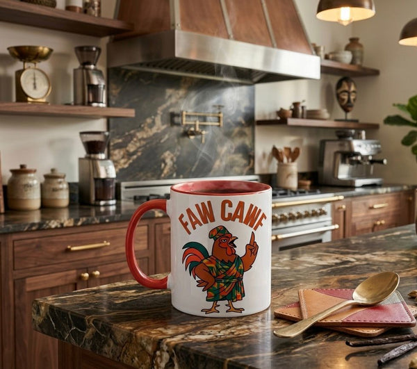 Faw Cawf Rooster Mug