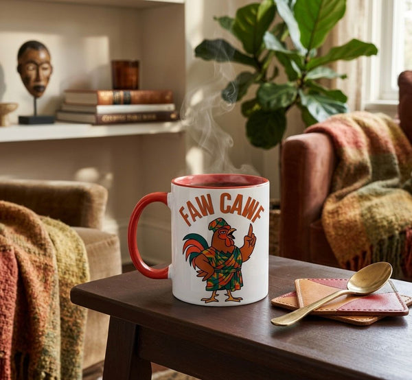 Faw Cawf Rooster Mug