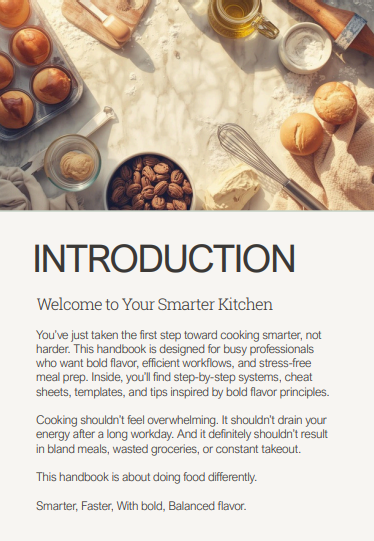 The Efficient Kitchen Blueprint E-Book