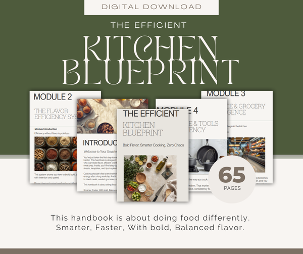 The Efficient Kitchen Blueprint E-Book