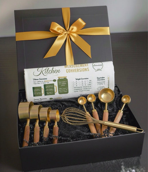 Ensemble de dessous de verre en marbre doré