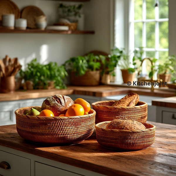 Rattan Fruit Basket