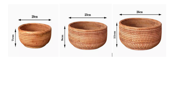 Rattan Fruit Basket