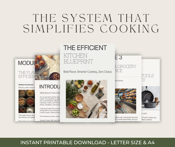 The Efficient Kitchen Blueprint E-Book