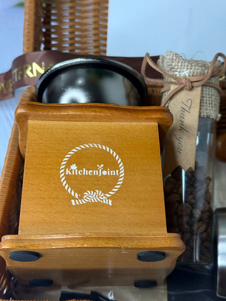 Vintage Coffee Grinder Gift Box