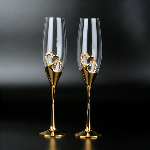 Love Champagne Glass Set