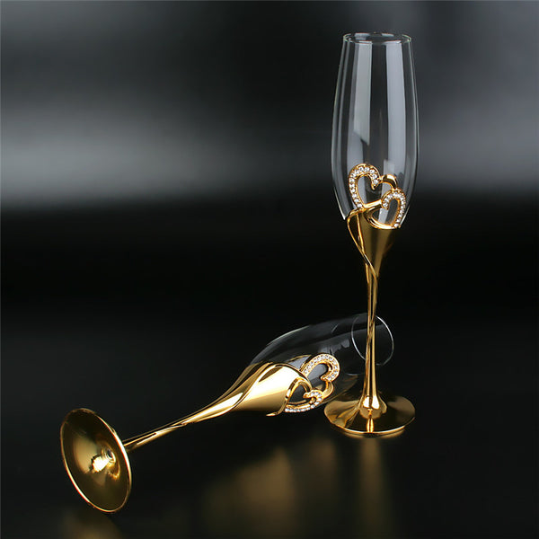 Love Champagne Glass Set
