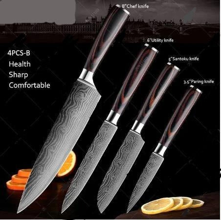 high-quality-8inch-utility-chef-knives-laser-damascus-steel-santoku-kitchen-knives-sharp-cleaver-slicing-gift-knife