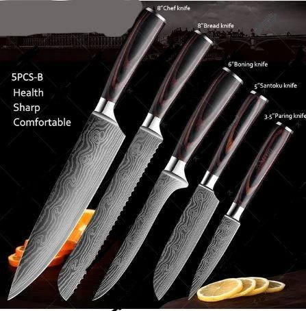 high-quality-8inch-utility-chef-knives-laser-damascus-steel-santoku-kitchen-knives-sharp-cleaver-slicing-gift-knife