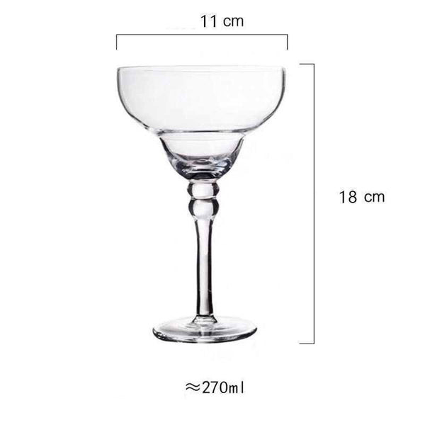 Verres à margarita décoratifs