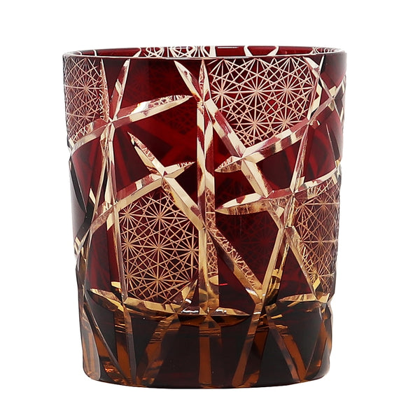 Coupe en verre à whisky en cristal Kiriko