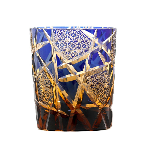 Coupe en verre à whisky en cristal Kiriko
