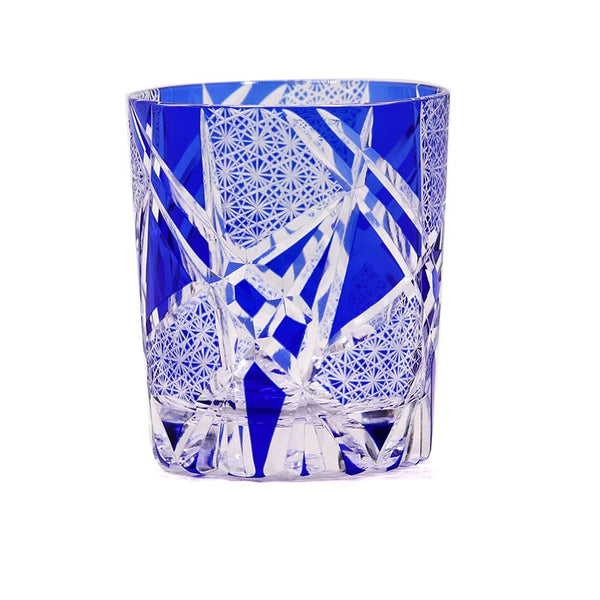 Coupe en verre à whisky en cristal Kiriko