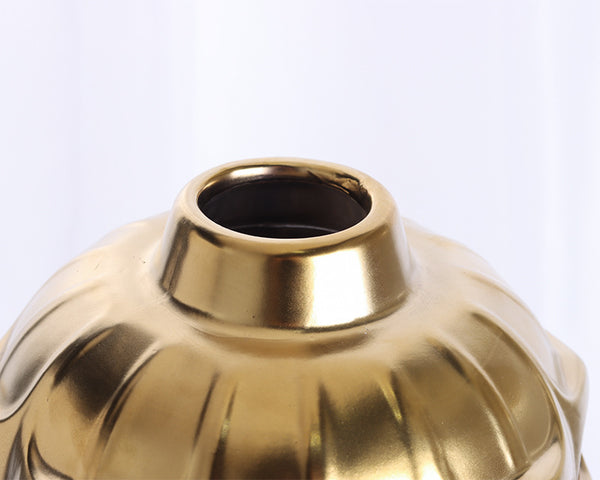 Goldperforiertes Ingwerglas