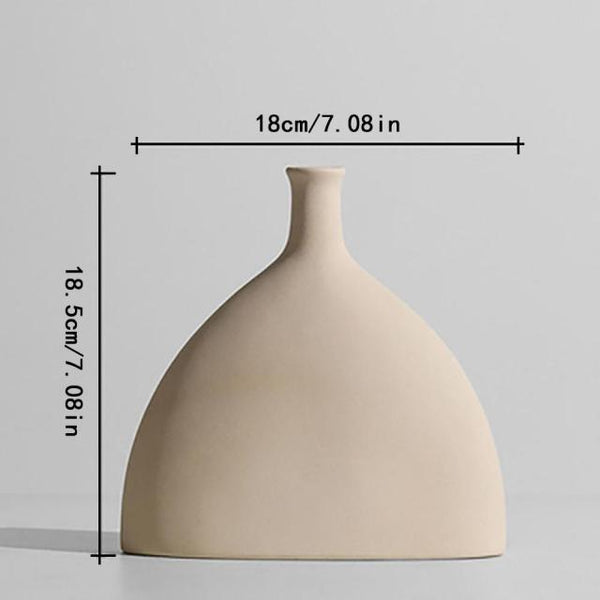 Vase décoratif en céramique nordique