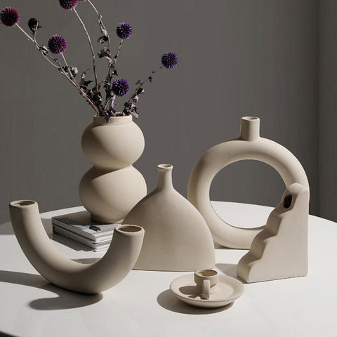 Nordic Ceramic Decorative Vase
