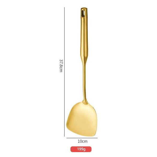 Goldenes Kochset