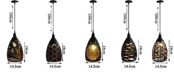 Suspension moderne cage