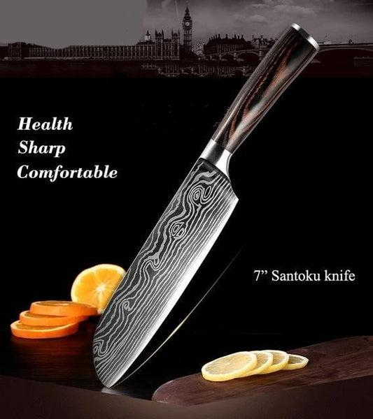 high-quality-8inch-utility-chef-knives-laser-damascus-steel-santoku-kitchen-knives-sharp-cleaver-slicing-gift-knife