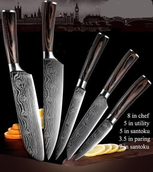 high-quality-8inch-utility-chef-knives-laser-damascus-steel-santoku-kitchen-knives-sharp-cleaver-slicing-gift-knife