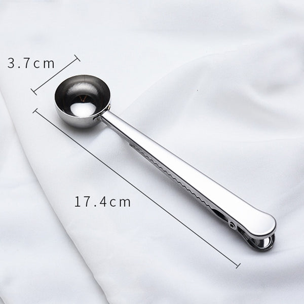 Plated Bag Clip with Scoop