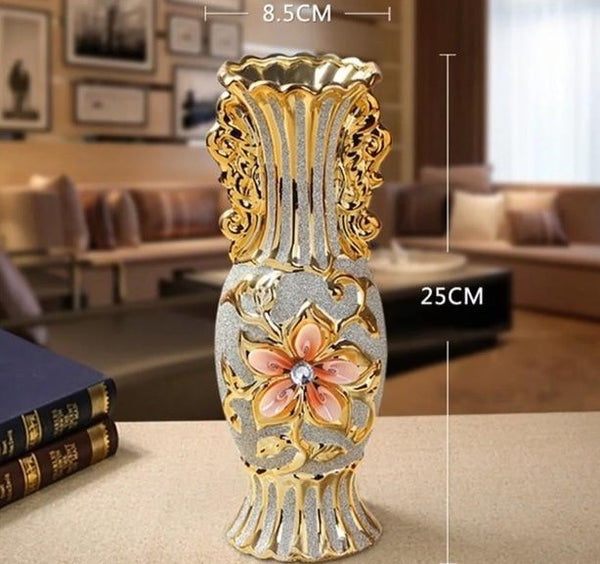 Viktorianische vergoldete Vase