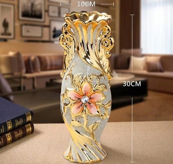 Viktorianische vergoldete Vase