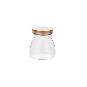 Conical Glass Storage Containers