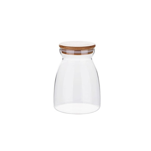 Conical Glass Storage Containers