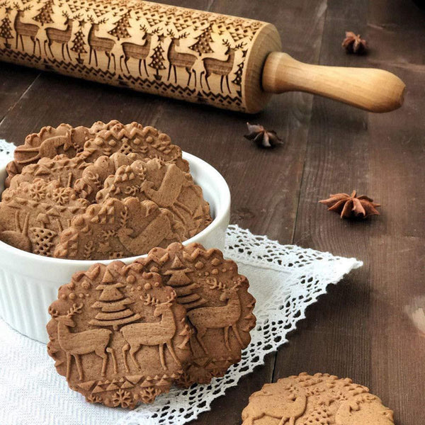 3D Embossed Rolling Pin