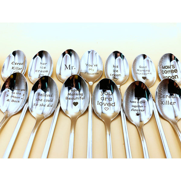Isla Engraved Spoon