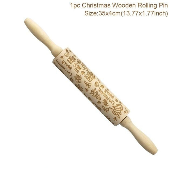 3D Embossed Rolling Pin