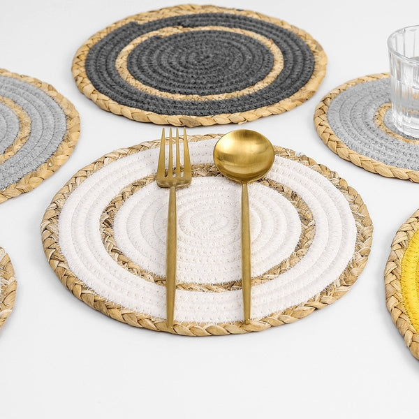 Straw Crochet Placemat
