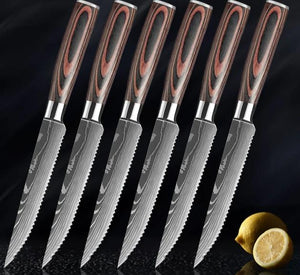 Damascus Steak Knife