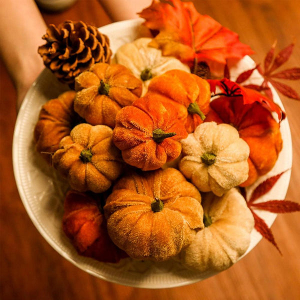 Velvet Handmade Pumpkins