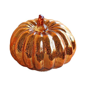 Crystal Glass Pumpkin Lamp