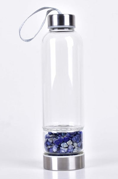 Kristallwasserflasche